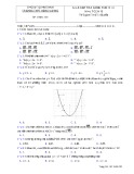 Đề thi giữa học kì 1 môn Toán lớp 10 năm 2020-2021 có đáp án - Trường THPT Hùng Vương