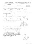 Đề thi giữa học kì 1 môn Toán lớp 12 năm 2020-2021 - Trường THPT Nguyễn Hiền
