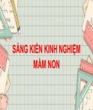 Sáng kiến kinh nghiệm Mầm non: Một số biện pháp giáo dục bảo vệ môi trường cho trẻ 4 – 5 tuổi