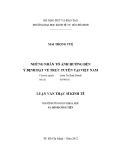 Luận văn Thạc sĩ Kinh tế: Những nhân tố ảnh hưởng đến ý định đặt vé trực tuyến tại Việt Nam