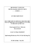 Luận văn Thạc sĩ Kinh tế: Hoàn thiện thủ tục kiểm toán nhằm phát hiện gian lận trên báo cáo tài chính của các công ty niêm yết tại Việt Nam