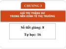 Bài giảng Kinh tế chính trị Mác-Lênin: Chương 3 - Vũ Trung Kiên