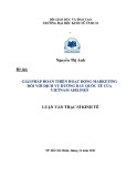 Luận văn Thạc sĩ Kinh tế: Giải pháp hoàn thiện hoạt động marketing đối với dịch vụ đường bay quốc tế của Vietnam Airlines