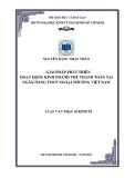 Luận văn Thạc sĩ Kinh tế: Giải pháp phát triển hoạt động kinh doanh thẻ thanh toán tại Ngân hàng TMCP Ngoại Thương Việt Nam