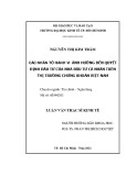 Luận văn Thạc sĩ Kinh tế: Các nhân tố hành vi ảnh hưởng đến quyết định đầu tư của nhà đầu tư cá nhân trên thị trường chứng khoán Việt Nam