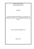Luận văn Thạc sĩ Sư phạm Ngữ văn: Dạy học đoạn trích “Hồn trương ba, da hàng thịt” của Lưu Quang Vũ (Ngữ văn 12, tập 2) theo hướng tiếp cận liên văn bản