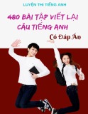 480 bài tập viết lại câu Tiếng Anh có đáp án