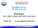 Bài giảng Địa chất công trình: Chương 3 - Dr.-Ing. Nguyễn Quang Tuấn