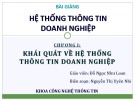 Bài giảng Hệ thống thông tin doanh nghiệp: Chương 1 - Đỗ Ngọc Như Loan