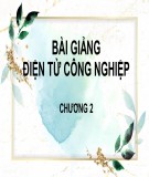 Bài giảng môn Điện tử công nghiệp: Chương 2 - Các thành phần của PLC