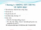 Bài giảng Kinh tế công cộng: Chương 1 - PGS.TS. Phí Mạnh Hồng