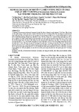 Đánh giá đa dạng di truyền và hiện tượng thắt cổ chai ở quần thể Vù hương (Cinnamomum balansae Lecomte) tại tỉnh Phú Thọ bằng chỉ thị phân tử SSR
