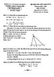 Đề thi giữa học kì 2 môn Toán lớp 8 năm 2020-2021 - Trường THCS Lê Quý Đôn
