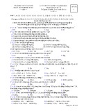 Đề thi giữa học kì 2 môn Hóa học lớp 12 năm 2020-2021 - Trường THPT chuyên Nguyễn Thị Minh Khai