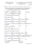 Đề thi giữa học kì 2 môn Hóa học lớp 10 năm 2020-2021 - Trường THPT chuyên Nguyễn Thị Minh Khai
