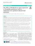The effect of Wolbachia on gene expression in Drosophila paulistorum and its implications for symbiont-induced host speciation