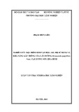 Luận văn Thạc sĩ Khoa học lâm nghiệp: Nghiên cứu đặc điểm sinh vật học, giá trị sử dụng và khả năng gây trồng của cây Dướng (Broussnetia papyrifera Vent.) tại Lương Sơn, Hòa Bình