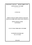 Luận văn Thạc sĩ Khoa học lâm nghiệp: Nghiên cứu đề xuất những nội dung cơ bản quy hoạch lâm nghiệp huyện Thuận Châu tỉnh Sơn La