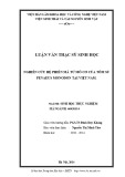 Luận văn Thạc sĩ Sinh học: Nghiên cứu hệ phiên mã từ mô Cơ của Tôm Sú (penaues monodon) tại Việt Nam