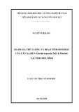 Luận văn Thạc sĩ Sinh học: Đánh giá trữ lượng và hoạt tính sinh học của cây xạ đen (Ehretia asperula Xoll. & Moritzi) tại tỉnh Hòa Bình