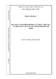 Luận văn Thạc sĩ Luật học: Hủy bản án sơ thẩm hình sự từ thực tiễn Tòa án nhân dân cấp cao tại thành phố Hồ Chí Minh