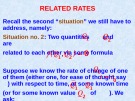 Lecture Calculus - Chapter 13: Related rates