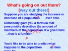 Lecture Calculus - Chapter 18: What’s going on out there?