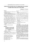 Đánh giá kết quả phẫu thuật cắt Amiđan bằng dao ligasure tại Bệnh viện Đa khoa quốc tế Hải Phòng