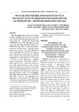 Mô tả đặc điểm thể bệnh, nồng độ huyết sắc tố và mức độ quá tải sắt của bệnh nhân Thalassemia điều trị tại Viện Huyết học - Truyền máu Trung ương năm 2020