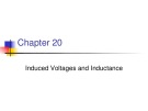 Lecture General Physics 2 - Chapter 20: Induced Voltages and Inductance