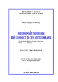 Luận văn Thạc sĩ Kinh tế: Nhượng quyền thương mại thẻ Connect 24 của Vietcombank