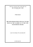 Luận văn Thạc sĩ Luật kinh tế: Điều kiện kinh doanh bán hàng đa cấp theo quy định pháp luật Việt Nam hiện nay từ thực tiễn Thành phố Hồ Chí Minh