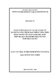 Luận văn Thạc sĩ theo định hướng ứng dụng: Tăng cường quản lý các dự án đầu tư xây dựng công trình giao thông nông thôn bằng nguồn vốn ngân sách nhà nước trên địa bàn thành phố Thái Nguyên, tỉnh Thái Nguyên