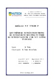 Khoá luận tốt nghiệp: Quy trình kiểm toán TSCĐ trong kiểm toán BCTC do Công ty TNHH kiểm toán VACO thực hiện tại Công ty in XYZ