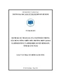 Luận văn Thạc sĩ Chính sách công: Đánh giá sự tham gia của người dân trong xây dựng nông thôn mới - Trường hợp tại hai xã bình dương và Bình Hiệp, huyện Bình Sơn, tỉnh Quảng Ngãi