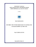 Luận văn Thạc sĩ Chính sách công: Huy động vốn tư nhân trong đầu tư cơ sở hạ tầng cảng Hàng không tại Việt Nam