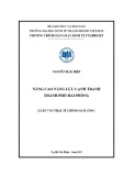 Luận văn Thạc sĩ Chính sách công: Nâng cao năng lực cạnh tranh thành phố Hải Phòng