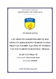 Luận văn Thạc sĩ: Các nhân tố ảnh hưởng đến sự hài lòng của khách hàng về dịch vụ giao nhận vận tải biển tại Công ty cổ phần Vận Tải và Dịch Vụ Hàng Hải - TRASAS