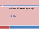 Bài giảng Cấu trúc dữ liệu và giải thuật: B-Cây - Đậu Ngọc Hà Dương