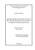 Luận văn Thạc sĩ Chính sách công: Thực hiện chính sách chăm sóc người tâm thần từ thực tiễn Trung tâm chăm sóc và nuôi dưỡng người tâm thần Hà Nội