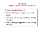 Bài giảng môn Quản trị chiến lược: Chương 2 - Trần Quang Cảnh