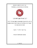 Luận văn Thạc sĩ Kinh tế quốc tế: Phát triển dịch vụ Ngân hàng bán lẻ tại Ngân hàng TMCP Ngoại Thương Việt Nam – Chi nhánh Hà Nội