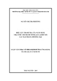 Luận văn Thạc sĩ Quản lý kinh tế: Hiệu lực thanh tra của Ngân hàng Nhà nước chi nhánh tỉnh Lào Cai đối với các ngân hàng thương mại