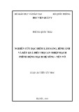 Luận án Tiến sĩ Y học: Nghiên cứu đặc điểm lâm sàng, hình ảnh và kết quả điều trị can thiệp mạch phình động mạch hệ sống - nền vỡ