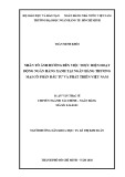 Luận văn Thạc sĩ Tài chính ngân hàng: Nhân tố ảnh hưởng đến việc thực hiện hoạt động ngân hàng xanh tại Ngân hàng thương mại cổ phần Đầu tư và Phát triển Việt Nam