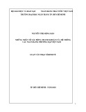 Luận văn Thạc sĩ Kinh tế: Nhân tố ảnh hưởng đến thanh khoản của các ngân hàng thương mai Việt Nam