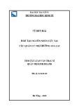 Tóm tắt Luận văn Thạc sĩ Quản trị kinh doanh: Đào tạo nguồn nhân lực tại Cục quản lý thị trường tỉnh Gia Lai