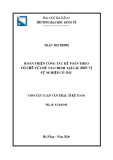 Tóm tắt Luận văn Thạc sĩ Kế toán: Hoàn thiện công tác kế toán theo cơ chế tự chủ tài chính tại các đơn vị sự nghiệp có thu của Sở Tài nguyên và Môi trường Quảng Bình