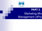Lecture Marketing Mix Management (4Ps)