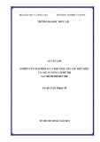 Luận văn Thạc sĩ Quản lý xây dựng: Nghiên cứu giải pháp lựa chọn thầu xây lắp thực hiện các dự án nâng cấp đô thị Việt Nam – Tiểu dự án thành phố Bến Tre